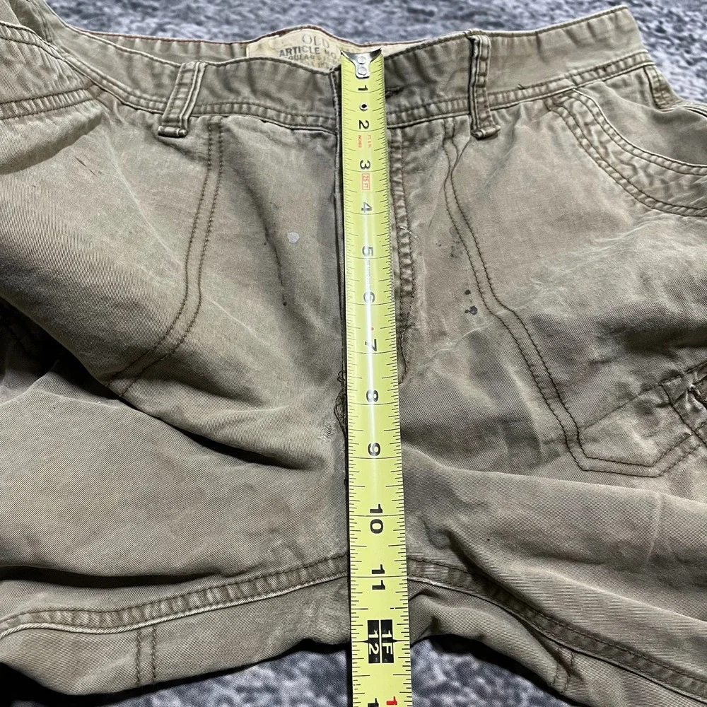 Old Navy Cargo Shorts Mens 31‎ Utility Skater Paratrooper Distressed Vintage Y2K
